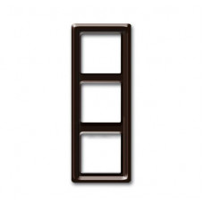 Рамка 3-постовая, серия Allwetter 44, цвет коричневый | 1730-0-0279 | ABB