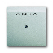 Плата центральная (накладка) для механизма карточного выключателя 2025 U, серия impuls, цвет серебристый металлик | 1753-0-0080 | ABB