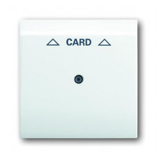 Плата центральная (накладка) для механизма карточного выключателя 2025 U, серия impuls, цвет альпийский белый | 1753-0-6703 | ABB