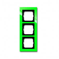 Рамка 3-постовая, серия axcent, цвет зелёный | 1754-0-4339 | ABB