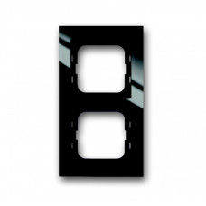 Рамка 2-постовая, серия axcent, цвет чёрный | 1754-0-4410 | ABB