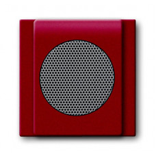 Плата центральная (накладка) для громкоговорителя 8223 U, серия impuls, цвет бордо/ежевика | 8200-0-0117 | ABB