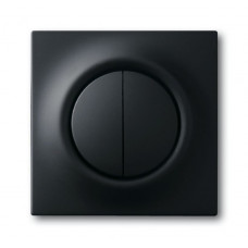Клавиша для светорегулятора 6565 U, серия impuls, цвет чёрный бархат | 6599-0-2977 | ABB