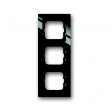Рамка 3-постовая, серия axcent, цвет чёрный | 1754-0-4411 | ABB