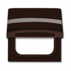 Плата промежуточная с крышкой для центральных плат , с полем для надписи, IP44, серия Allwetter 44, цвет коричневый | 1710-0-3786 | ABB