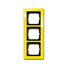 Рамка 3-постовая серия axcent цвет жёлтый | 1754-0-4336 | ABB