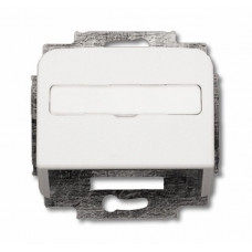 Плата центральная (корпус) с суппортом для коммуникационных разъёмов и цоколей DCS, серия Reflex SI, цвет альпийский белый | 1724-0-1663 | ABB