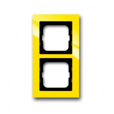Рамка 2-постовая, серия axcent, цвет жёлтый | 1754-0-4335 | ABB