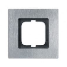 Рамка 1-постовая, серия carat, сталь | 1754-0-4254 | ABB