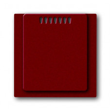 Плата центральная (накладка) для усилителя мощности светорегулятора 6594 U, , серия impuls, цвет бордо/ежевика | 6599-0-2933 | ABB