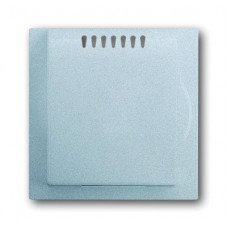 Плата центральная (накладка) для усилителя мощности светорегулятора 6594 U, , серия impuls, цвет серебристый металлик | 6599-0-2919 | ABB