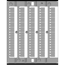 CNU/8/050, 100/ K отпечатанных маркировочных табличек | ZN8050 | DKC