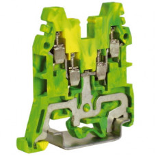 CBE.2, зажим для заземления желт.зелен 2,5 кв.мм 2 ввод/2вывода | ZCE110 | DKC