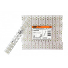 Зажим винтовой ЗВИ-20 полипропилен 1,5-6мм2 12пар 100°С белый (индивидуальная упаковка) | SQ0510-0044 | TDM