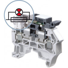 Клемма ZS4-SF1-R3 Держатель предохранителя 5x20мм, 5x25мм, 4мм. кв., с красным светодиодом-индикатором сгор.предох. 115-250В | 1SNK508414R0000 |