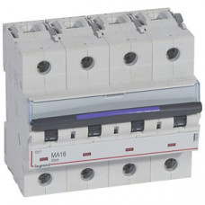 Выключатель автоматический четырехполюсный DX3 16А MA 50кА (6 мод) | 410262 | Legrand