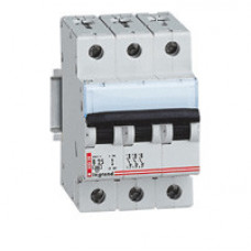 Выключатель автоматический трехполюсный DX 50A C 6кА | 003456 | Legrand
