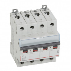 Выключатель автоматический четырехполюсный DX3 6000 25А D 10кА | 408149 | Legrand