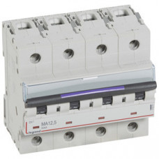 Выключатель автоматический четырехполюсный DX3 12,5А MA 50кА (6 мод) | 410261 | Legrand