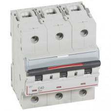 Выключатель автоматический трехполюсный DX3 40A C 36кА (4,5 мод) | 410025 | Legrand
