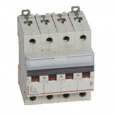 Выключатель автоматический четырехполюсный DX3 10000 13А B 16кА | 409064 | Legrand