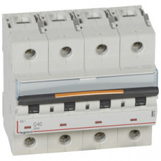 Выключатель автоматический четырехполюсный DX3 40А C 25кА (6 мод) | 409798 | Legrand