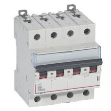 Выключатель автоматический четырехполюсный DX3 10000 6А B 16кА | 409062 | Legrand