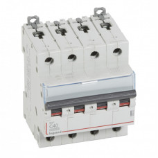 Выключатель автоматический четырехполюсный DX3 10000 40А C 16кА | 409340 | Legrand