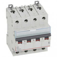 Выключатель автоматический четырехполюсный DX3 10000 1А B 16кА | 409058 | Legrand