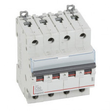 Выключатель автоматический четырехполюсный DX3 10000 50А C 16кА | 409341 | Legrand