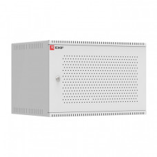 Шкаф телекоммуникационный настенный 6U (600х450) дверь перфорированная, Astra A серия EKF Basic | ITB6P450 | EKF