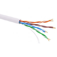 Информационный кабель неэкранированый U/UTP 4х2 CAT5E, LSZH, белый | RN5EUULS3WH | DKC