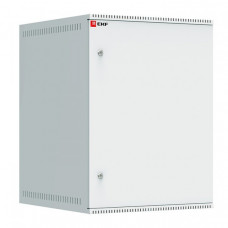 Шкаф телекоммуникационный настенный 15U (600х650) дверь металл, Astra A серия EKF Basic | ITB15M650 | EKF