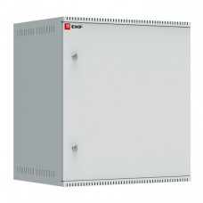 Шкаф телекоммуникационный настенный 12U (600х450) дверь металл, Astra A серия EKF Basic | ITB12M450 | EKF