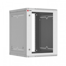 Шкаф телекоммуникационный настенный разборный 15U (600х650) дверь стекло, Astra A серия EKF Basic | ITB15G650D | EKF