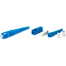 Разъем клеевой SC-SM-3 SC, SM (для одномодового кабеля), 3 мм, simplex, (синий) | 25330 | Hyperline