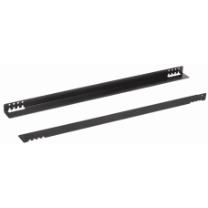 Уголки направляющие 800мм для шкафов глубиной 1000мм черные (2 шт.) | SR05-800 | ITK