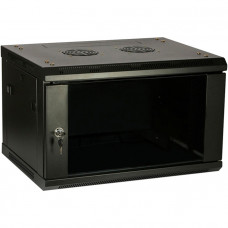 Шкаф LINEA W 18U 600x600 мм дверь стекло, RAL9005 | LWR5-18U66-GF | ITK