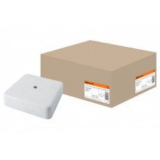 Коробка распаячная КР 100х100х29 ОП белая IP40 | SQ1401-0207 | TDM