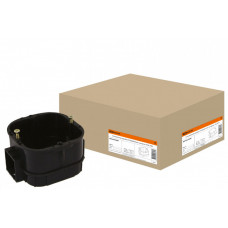 Коробка установочная 60х60х43 с саморезами | SQ1402-0004 | TDM