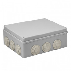 Коробка распаячная КМР-050-043 пылевлагозащитная, 12 мембранных вводов, уплотнительный шнур (240х190х90) EKF PROxima | plc-kmr-050-043 | EKF