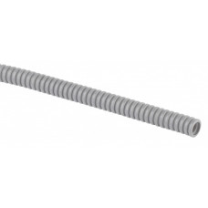 Труба гибкая гофрированная ПВХ 16мм с протяжкой лёгкая GOFR-16-100-PVС (100м) серый | Б0020033 | ЭРА
