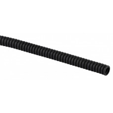Труба гибкая гофрированная ПНД 16мм с протяжкой лёгкая (25м) черный | Б0020119 | ЭРА