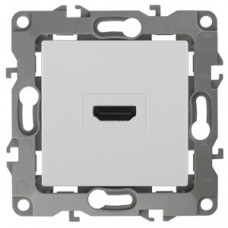 Розетка HDMI 12-3114-01 , белый (10/100/3200) |Б0027481 | ЭРА