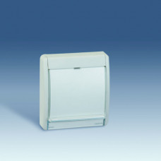 Simon 44 Aqua Рамка с прозрачным окном для установки ориентационного светильника, IP55, S44 Aqua, серый | 4400036-102 | Simon
