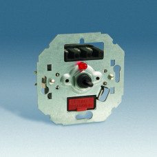 Simon 75 Механизм Светорегулятор поворотно-нажимной с подсветкой (проходной), 40-350Вт, 230В, S27, S82, S82N, S88, S82 | 75318-39 | Simon