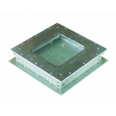Simon Connect Монтажная коробка под люк в пол на 4 S-модуля, в бетон, глубина 75-90 мм, металл | G400 | Simon