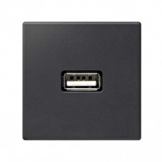 Simon Connect Зарядное устройство USB, К45, Uпост = 5 В, графит | K126B-14 | Simon