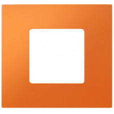Simon 27 Накладка декоративная на рамку базовую, 1 пост, S27 Play, Color, оранжевый | 2700617-072 | Simon