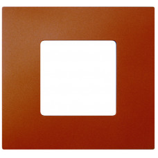 Simon 27 Накладка декоративная на рамку базовую, 4 поста, S27 Play, Arctic, оранжевый | 2700647-082 | Simon